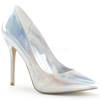Pleaser - AMUSE20 Pompes talons - Multicolore/Couleur argent Product image
